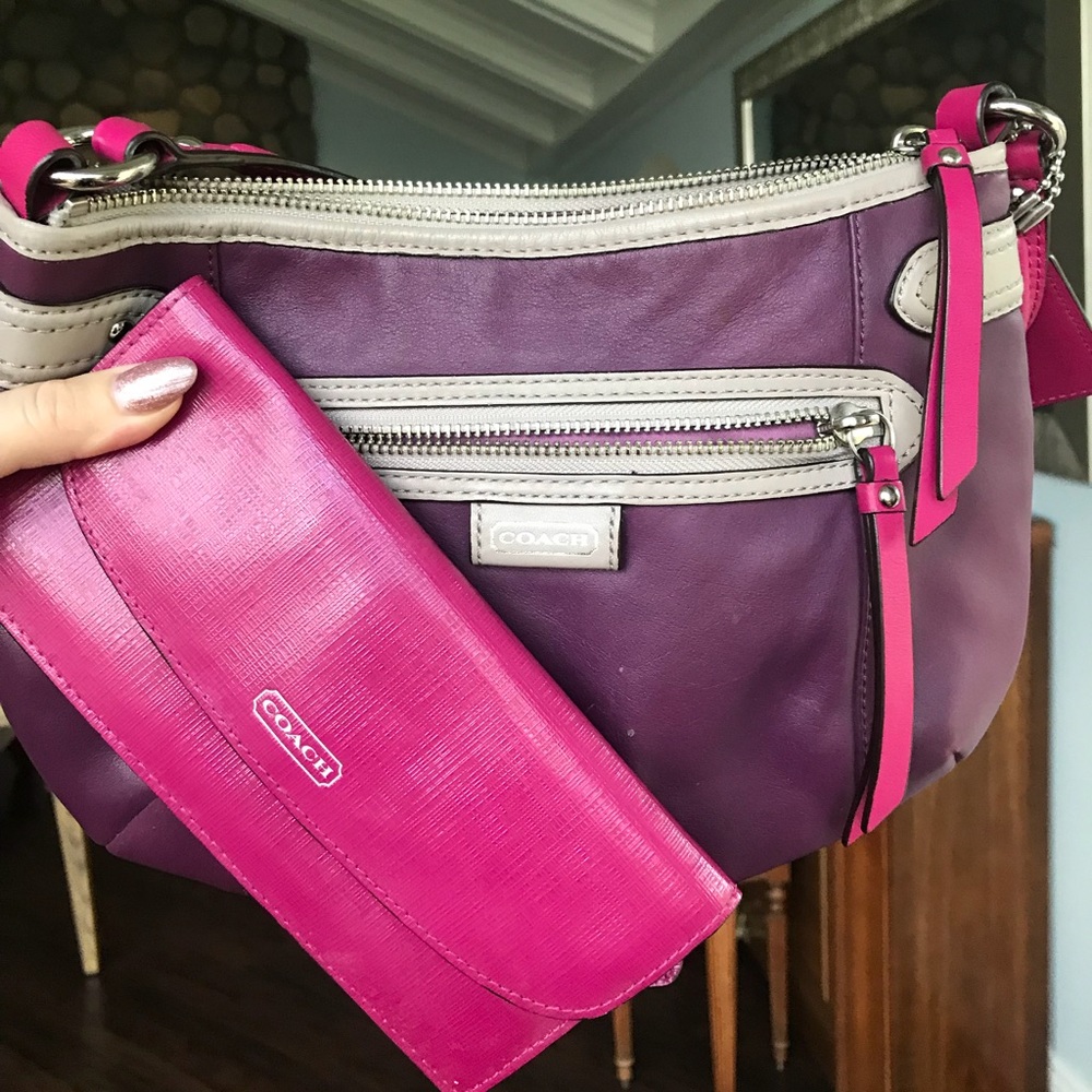 Coach Purse & Matching Wallet